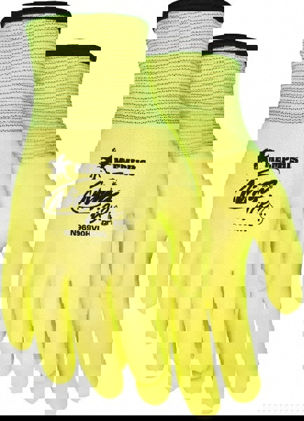 Size L High Visibility Work Gloves